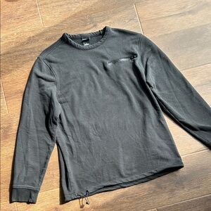 Men's Black Crewneck Sweatshirt Grand::AC | Black Sweatshirt | Crewneck